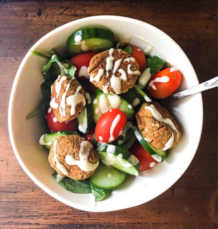 Gluten Free Falafel Salad