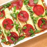 grain-free zucchini pizza casserole