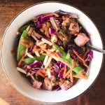paleo sweet and spicy asian steak salad